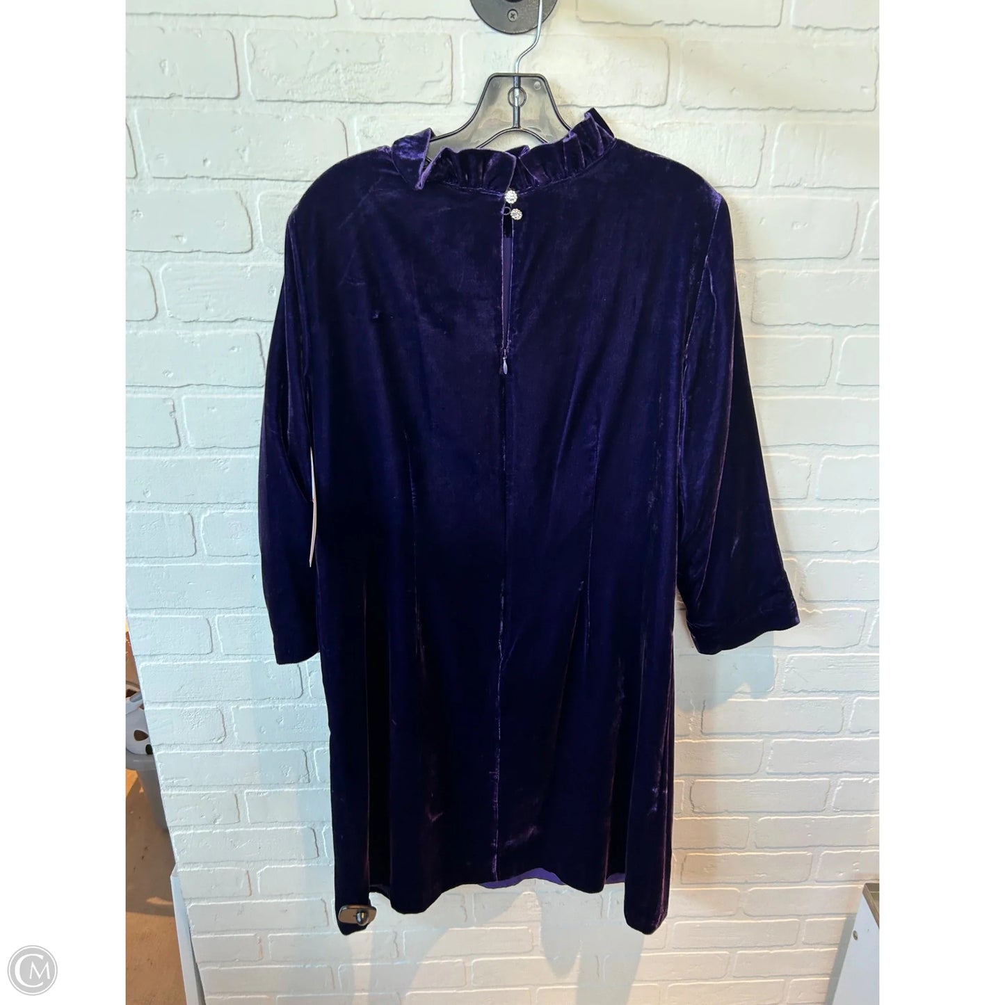 Dress Party Short By Talbots In Purple, Size: L