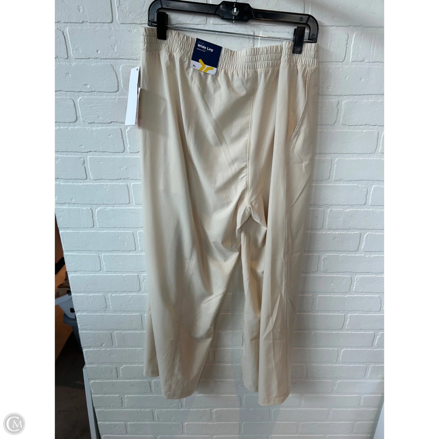 Athletic Pants By Old Navy In Cream, Size: 16