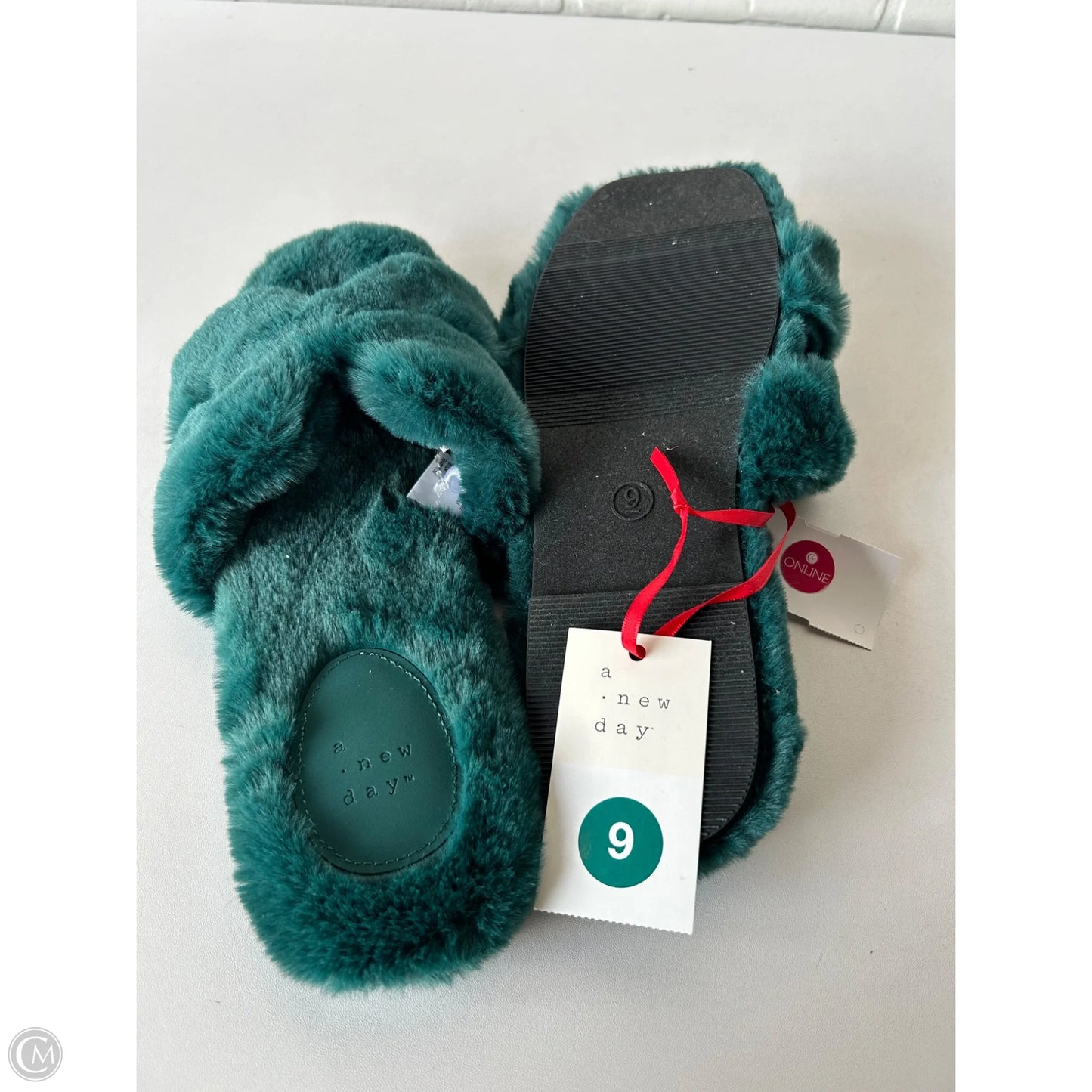 Slippers By A New Day In Green