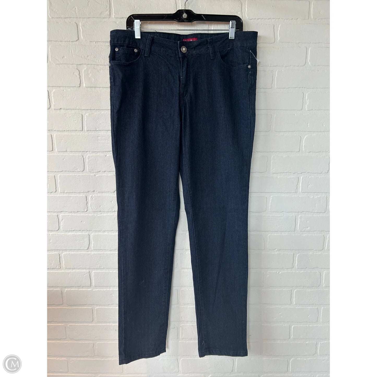 Jeans Straight By Cme In Blue Denim, Size: 14
