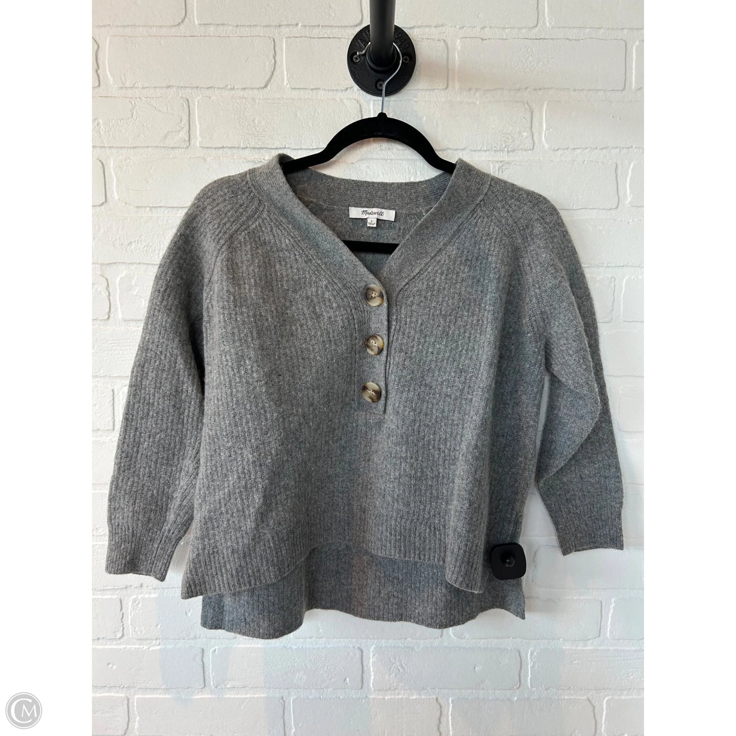 Sweater By Madewell In Grey, Size: S