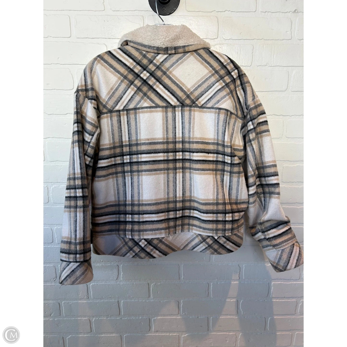 Jacket Other By Altard State In Grey & Tan, Size: S