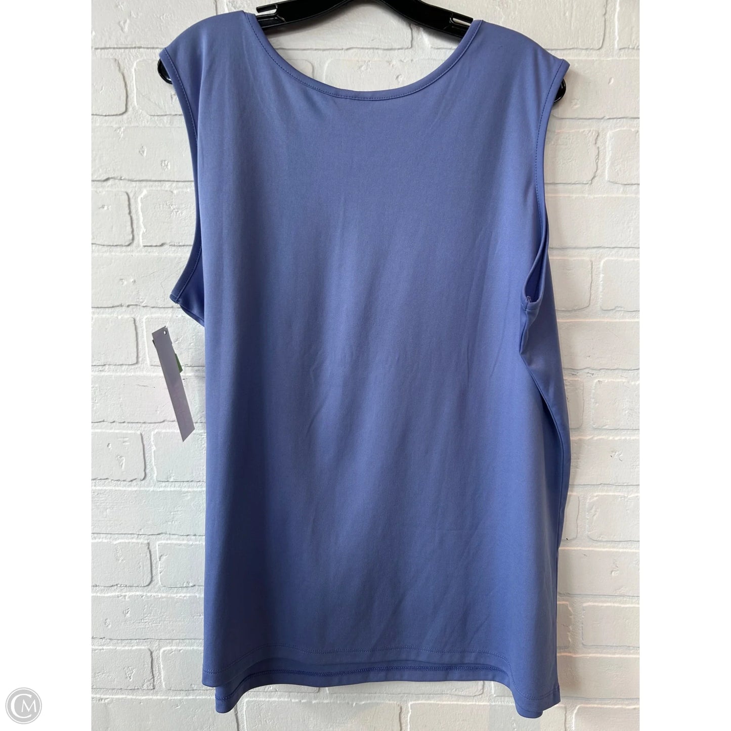 Top Sleeveless Basic By Bedford Fair In Purple, Size: 3x