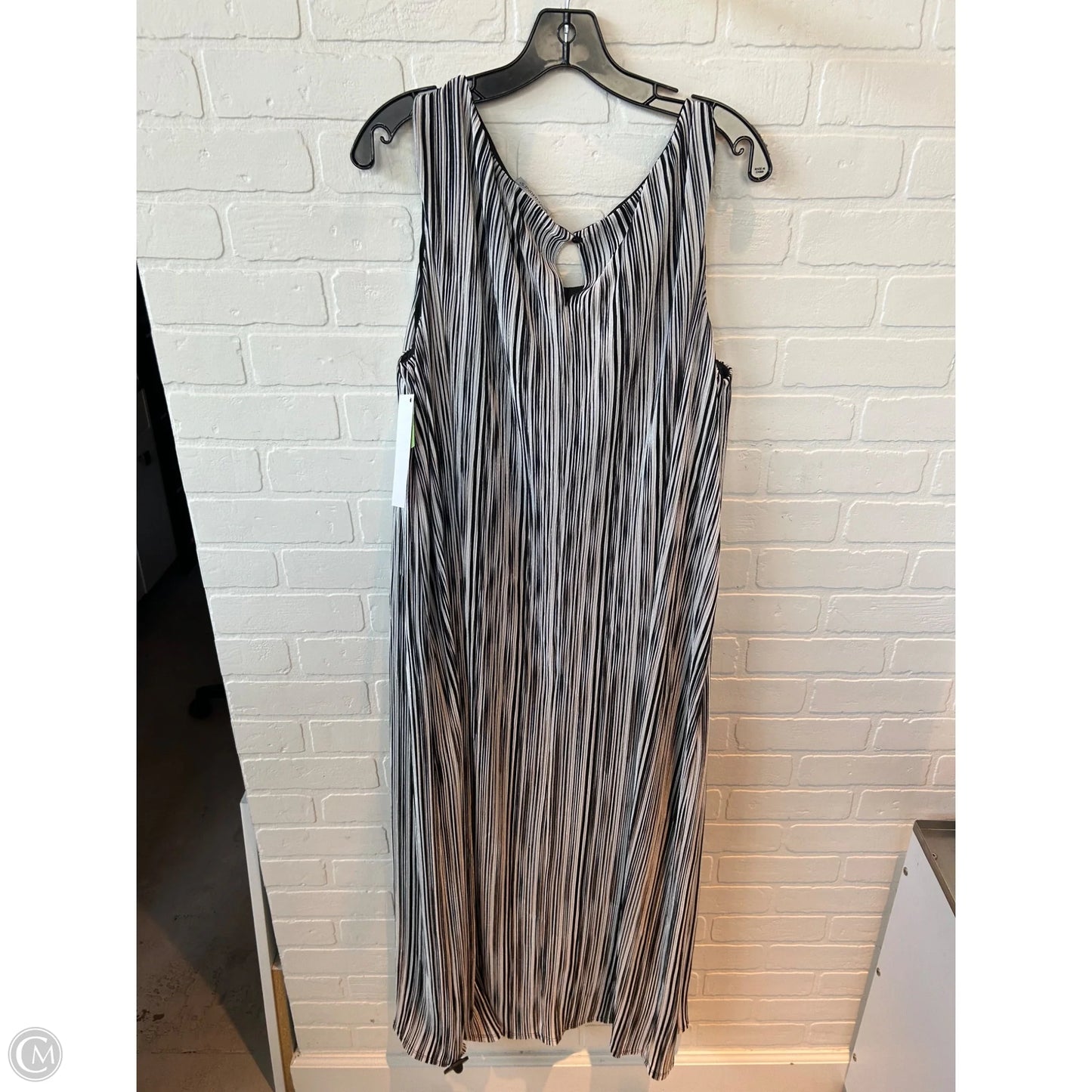 Dress Party Long By Catherines In Black & White, Size: 4x