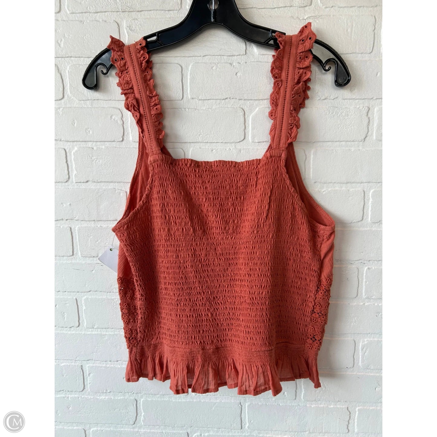 Top Sleeveless By Forever That Girl In Orange, Size: S