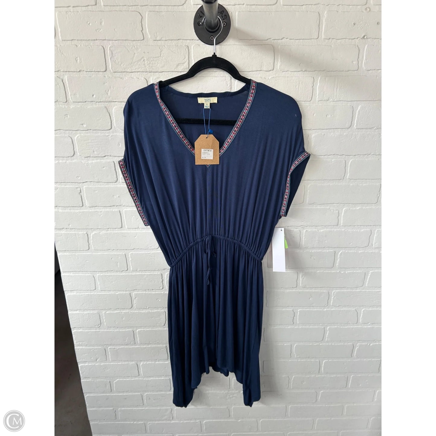 Dress Casual Short By Kori America In Blue, Size: S
