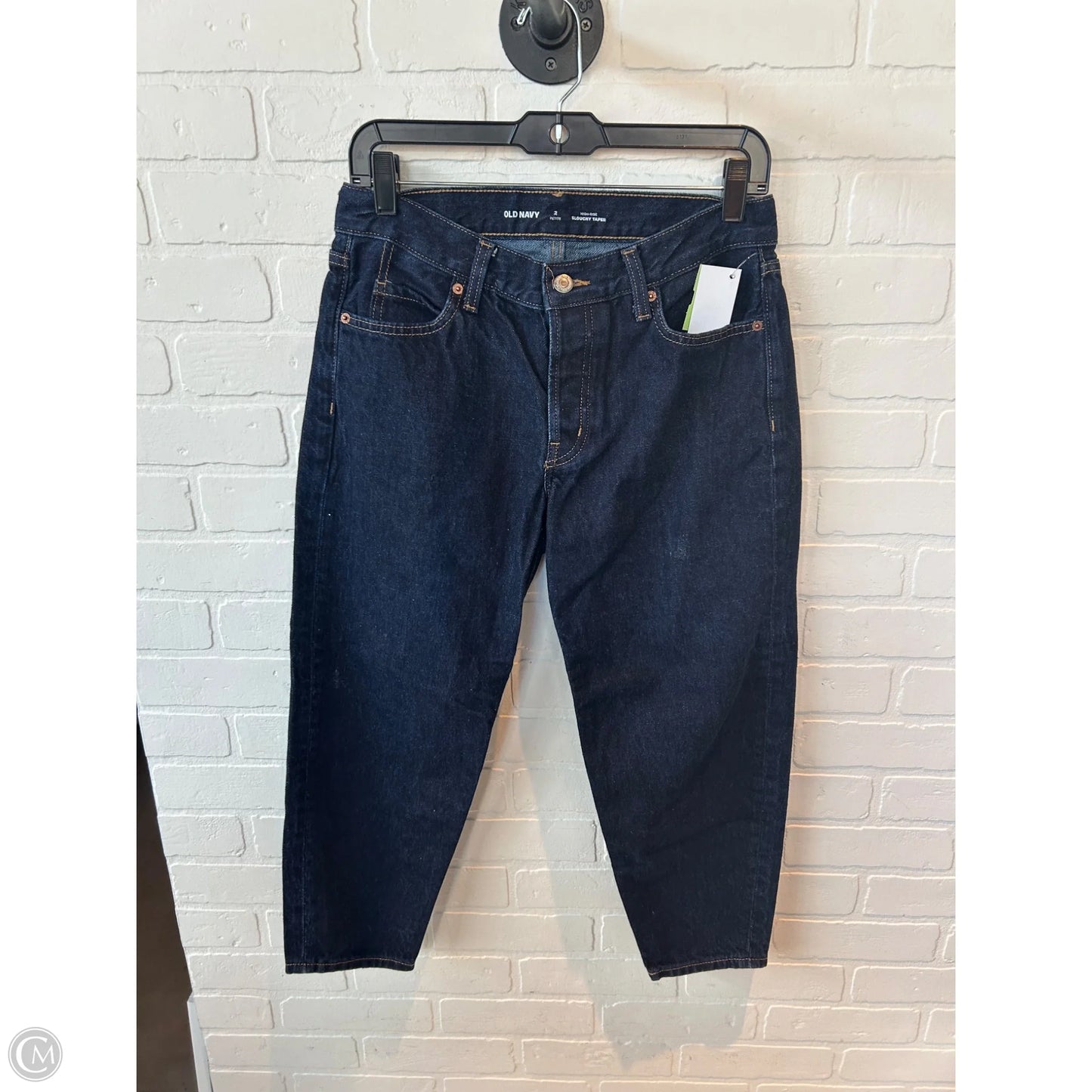 Jeans Boyfriend By Old Navy In Blue Denim, Size: 2p
