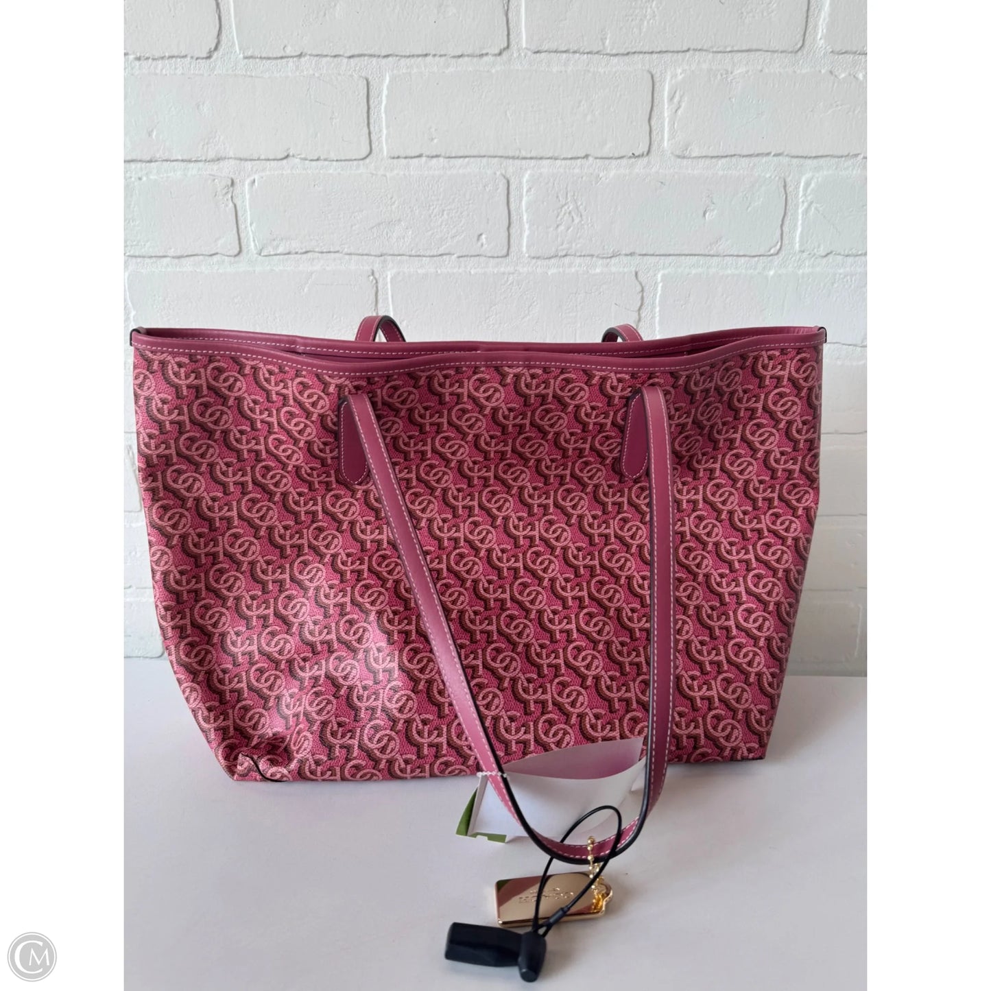 Tote Designer By Coach, Size: Large