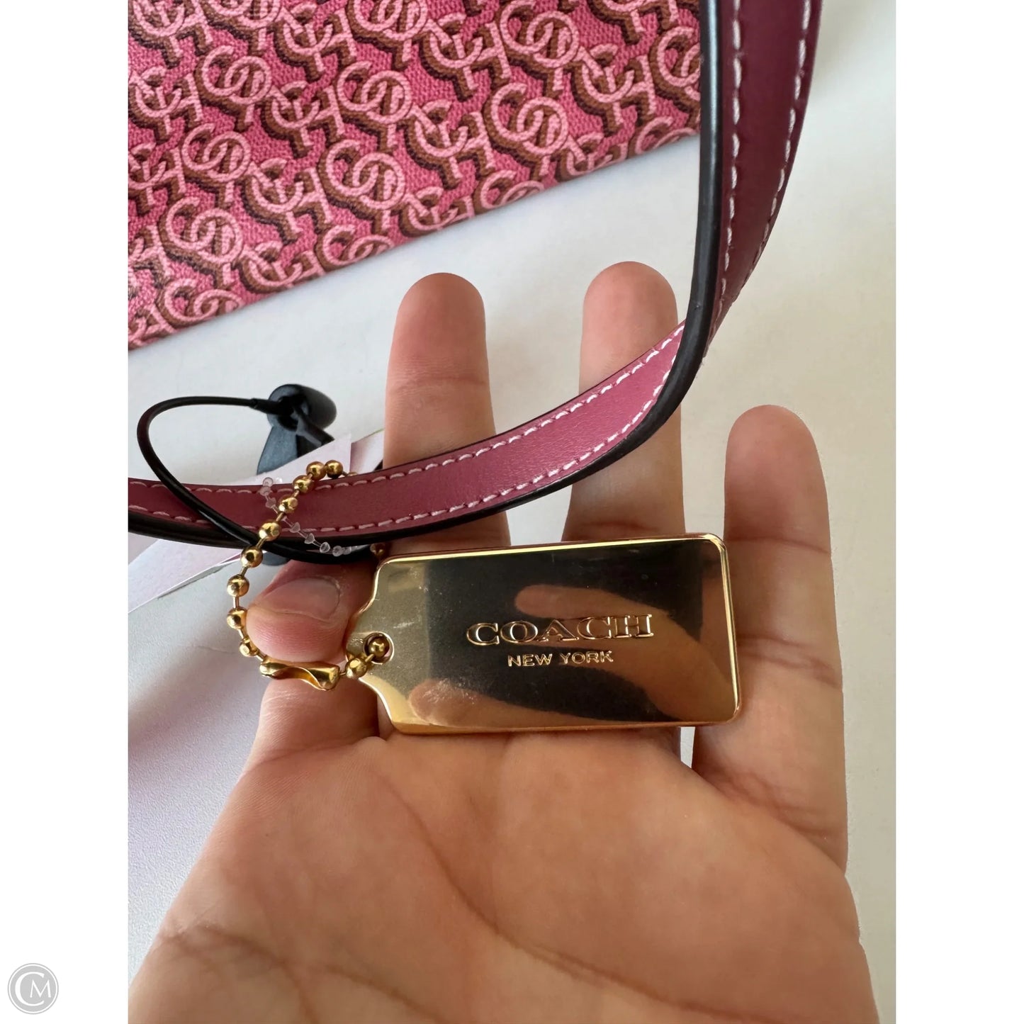 Tote Designer By Coach, Size: Large