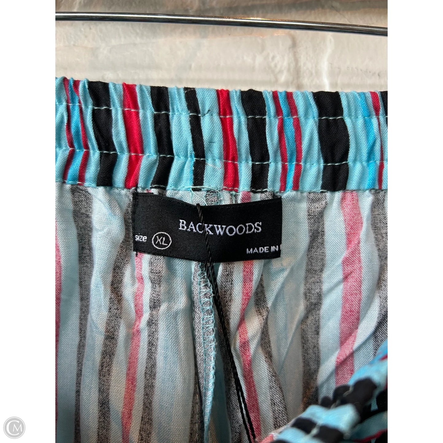Pants Joggers By Backwoods In Blue & Red, Size: 16