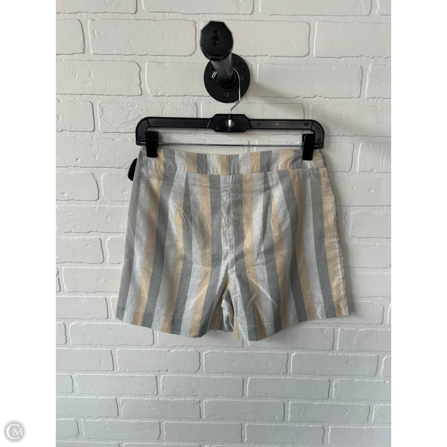 Shorts By Cma In Silver & White, Size: 0