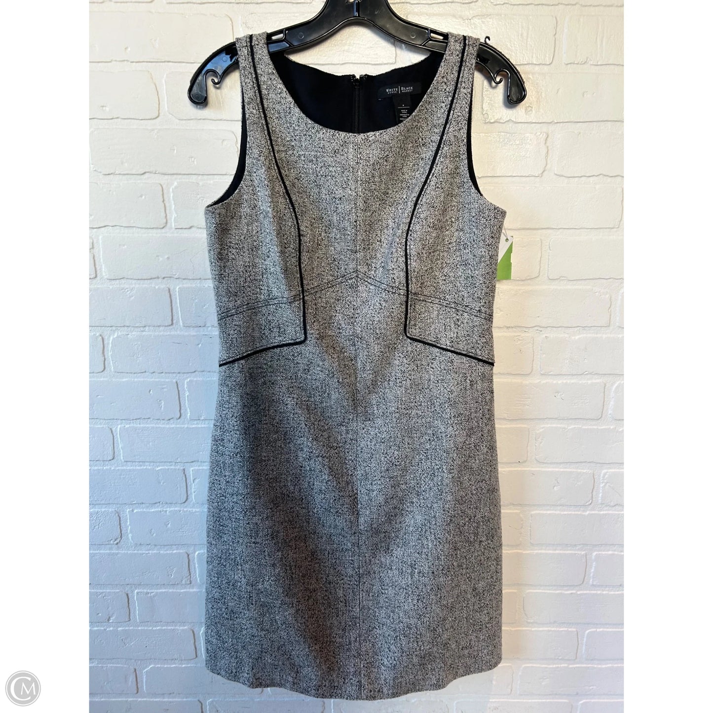 Dress Work By White House Black Market In Grey, Size: S