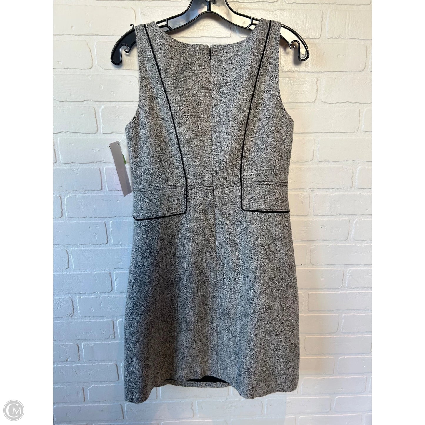 Dress Work By White House Black Market In Grey, Size: S