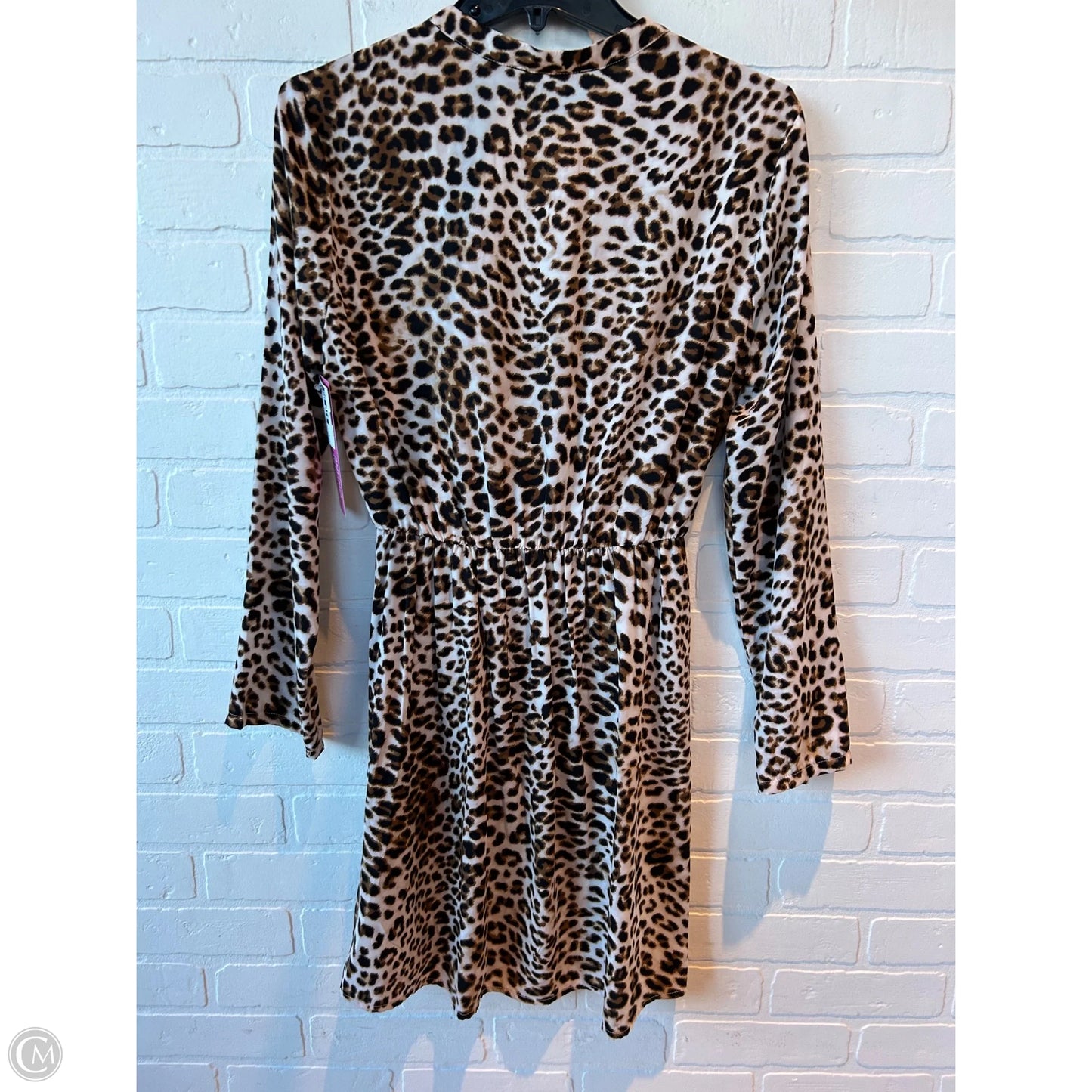 Dress Casual Short By ALL IN FAVOUR In Animal Print, Size: M