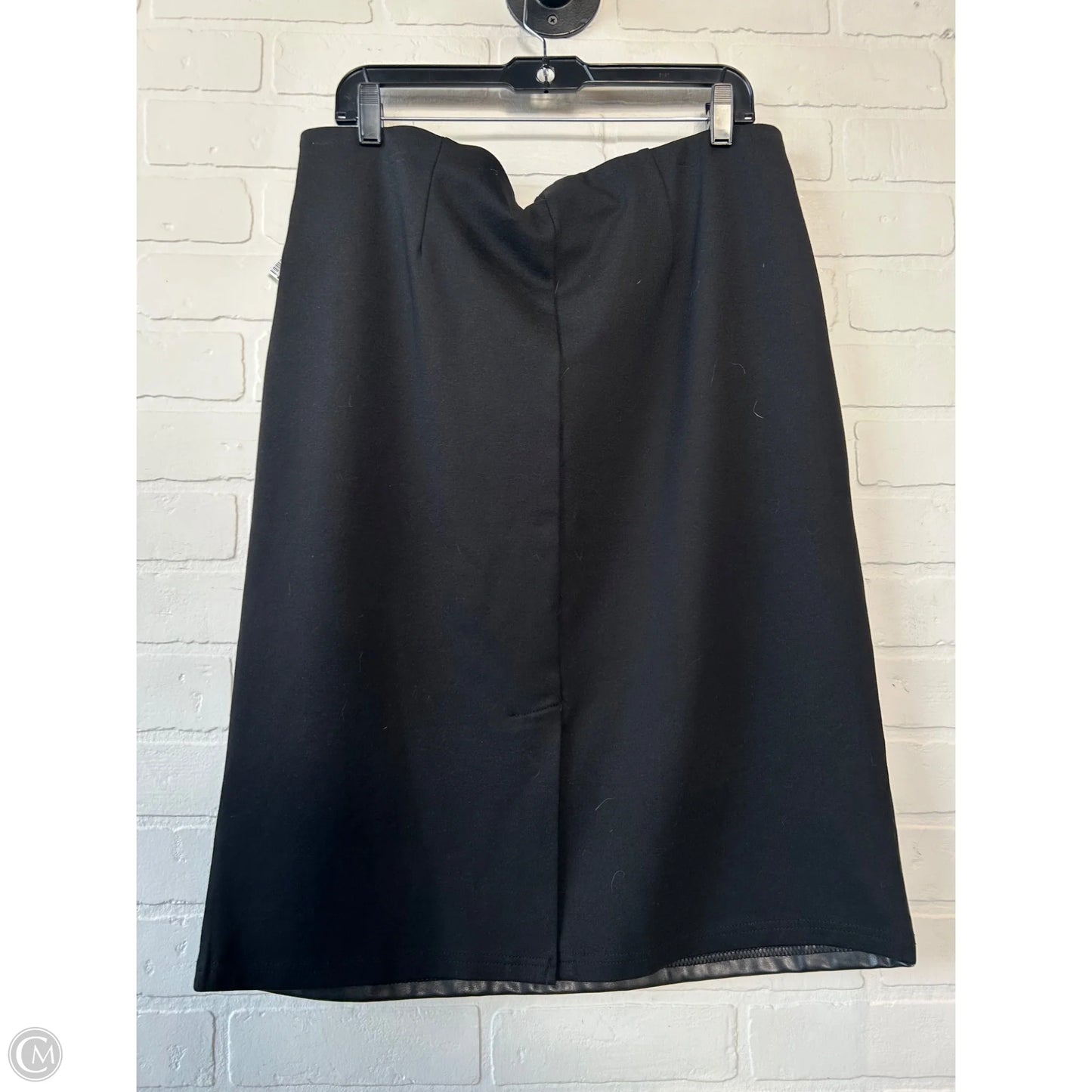 Skirt Midi By Ellen Tracy In Black, Size: 16