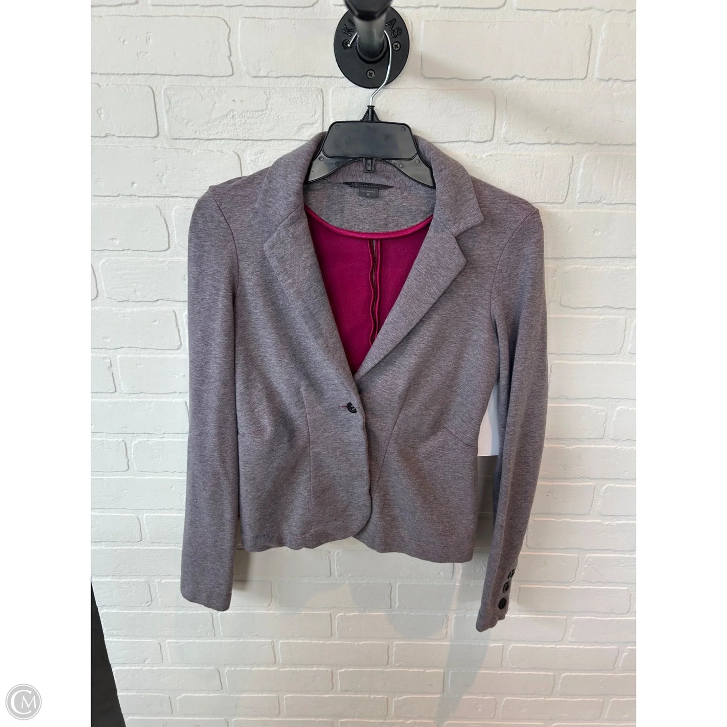 Blazer By Armani Exchange In Purple, Size: M