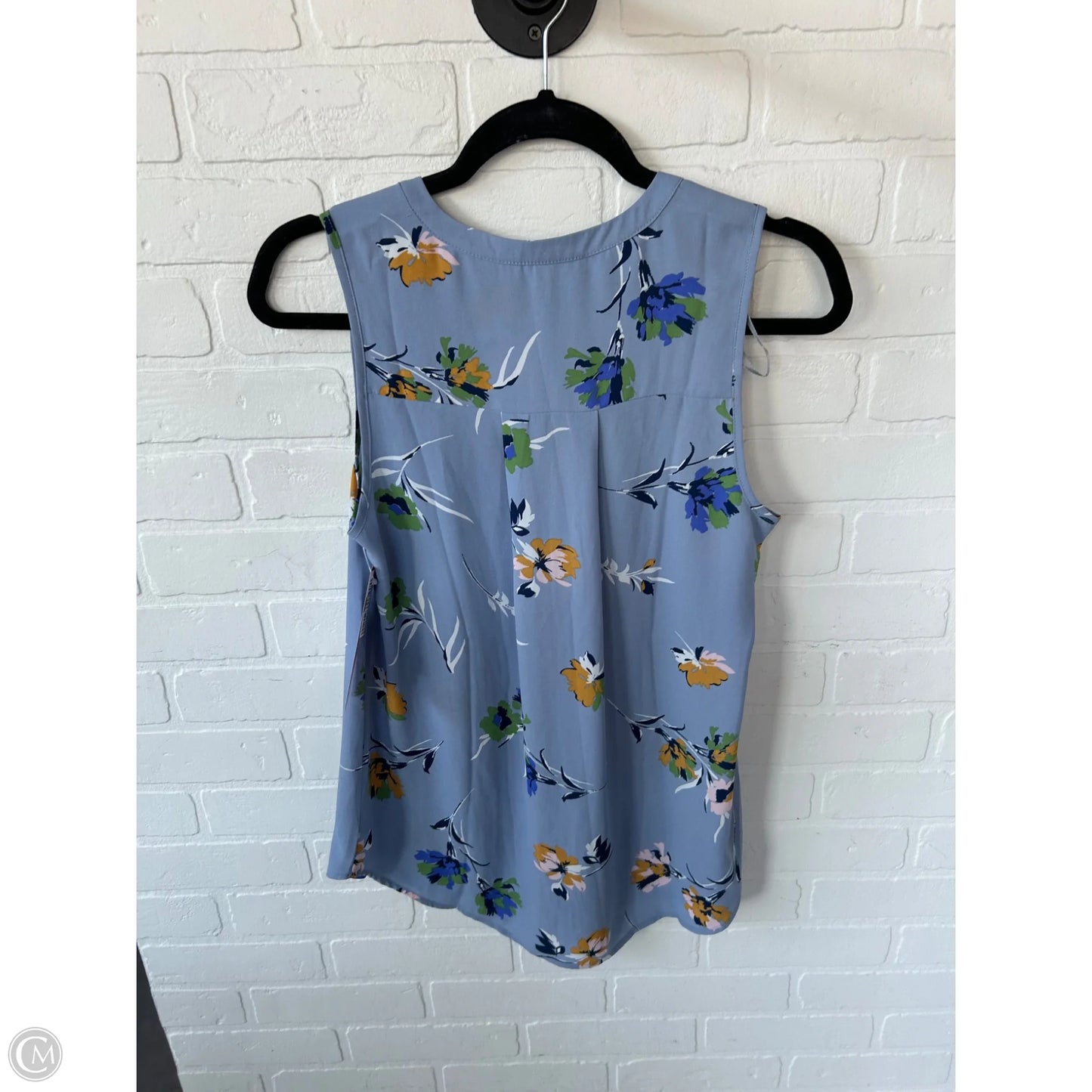 Top Sleeveless By Daniel Rainn In Blue, Size: S