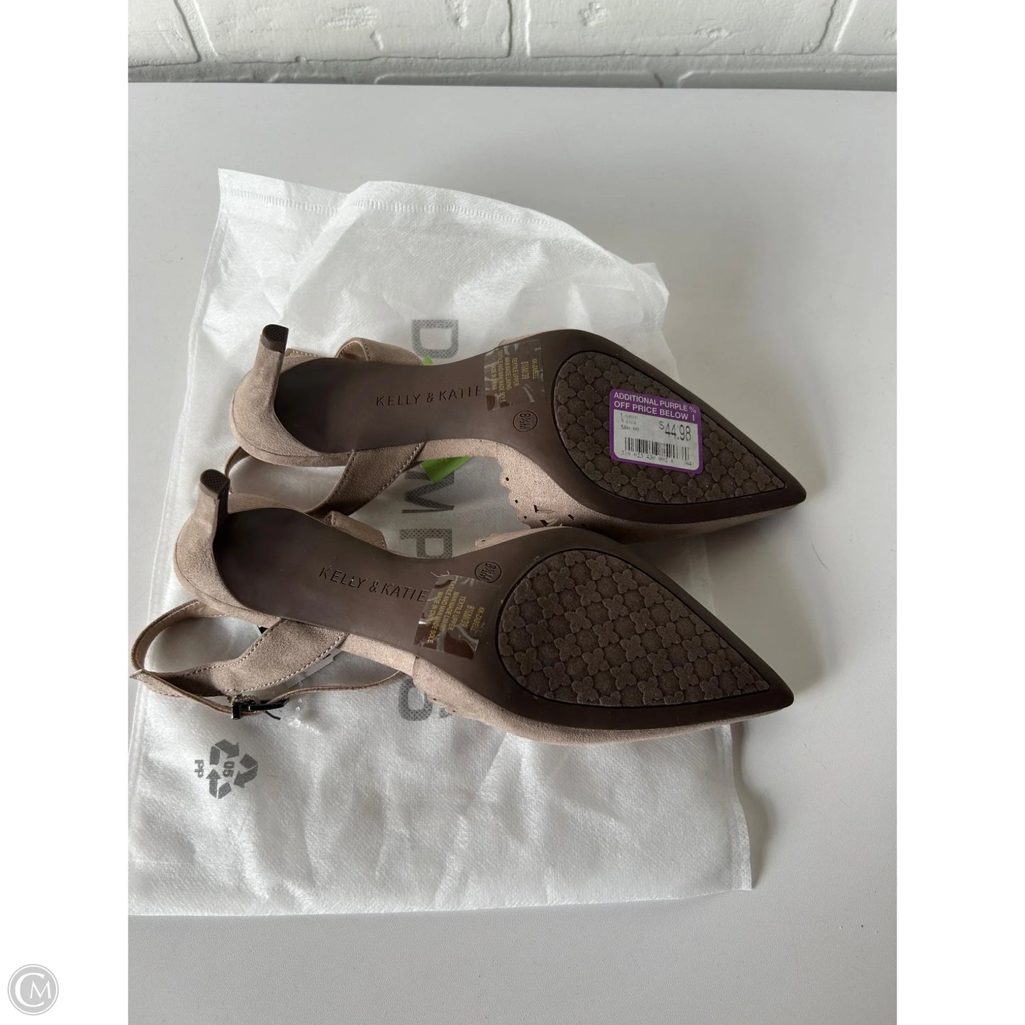 Shoes Heels Stiletto By Kelly And Katie In Tan, Size: 8.5