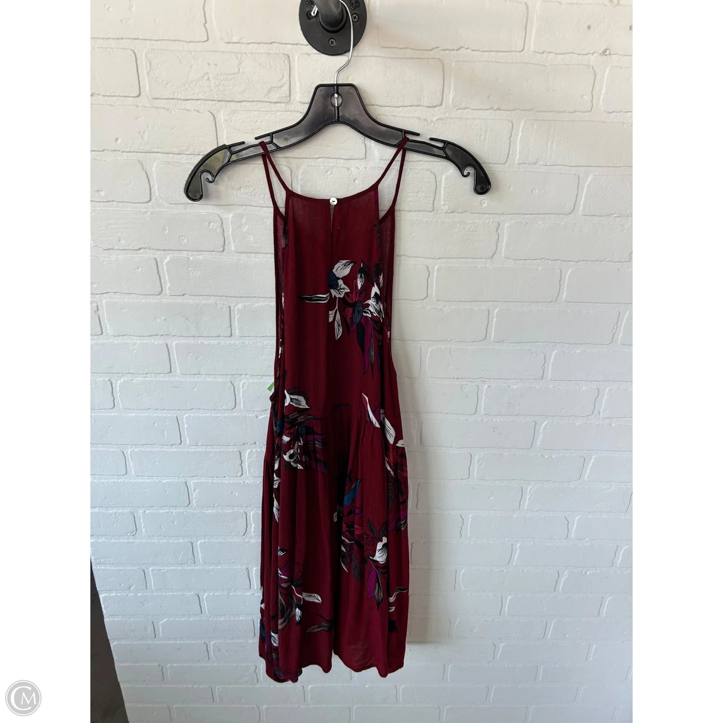 Dress Casual Short By Entro In Red & White, Size: L