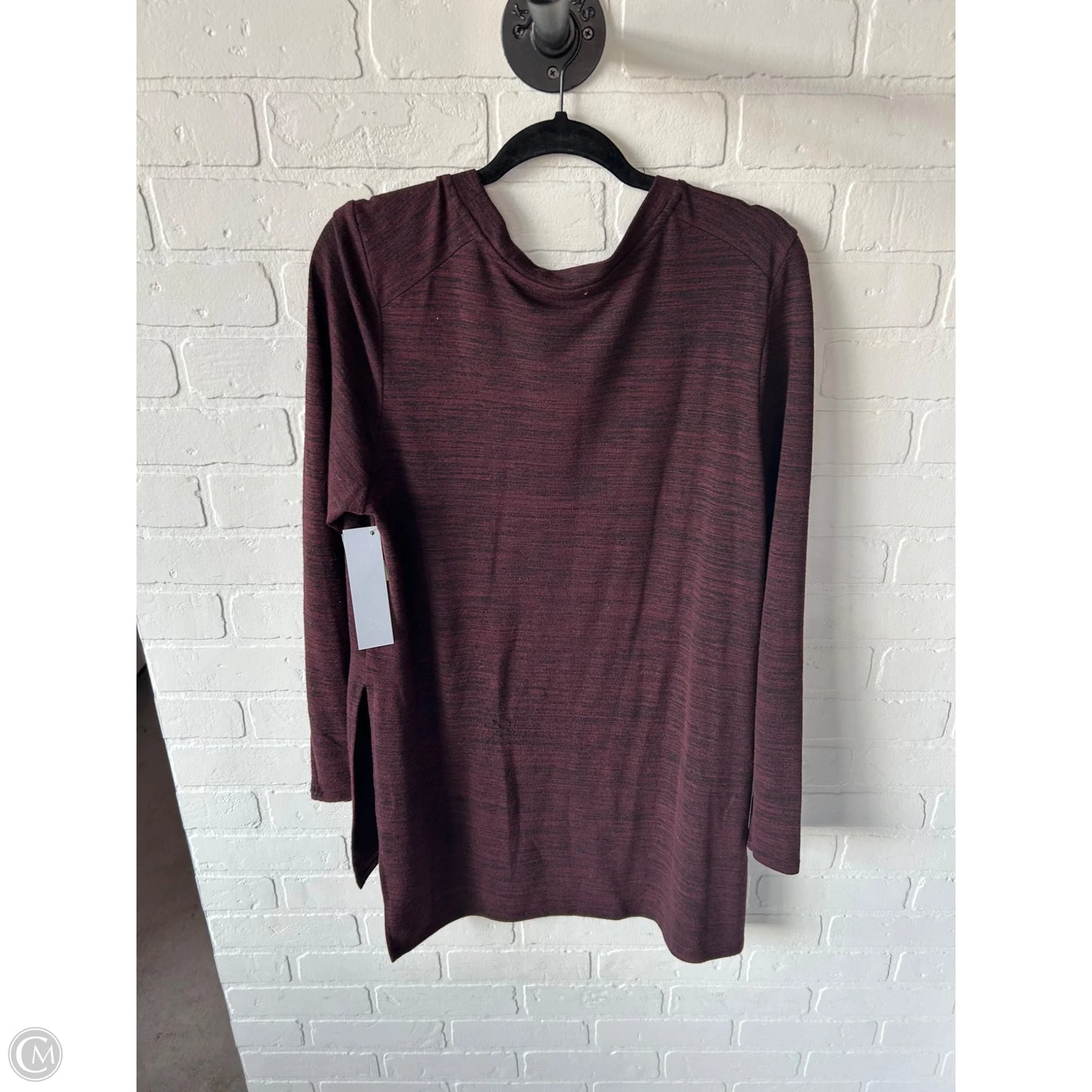 Top Long Sleeve By Rd Style In Red, Size: Xl