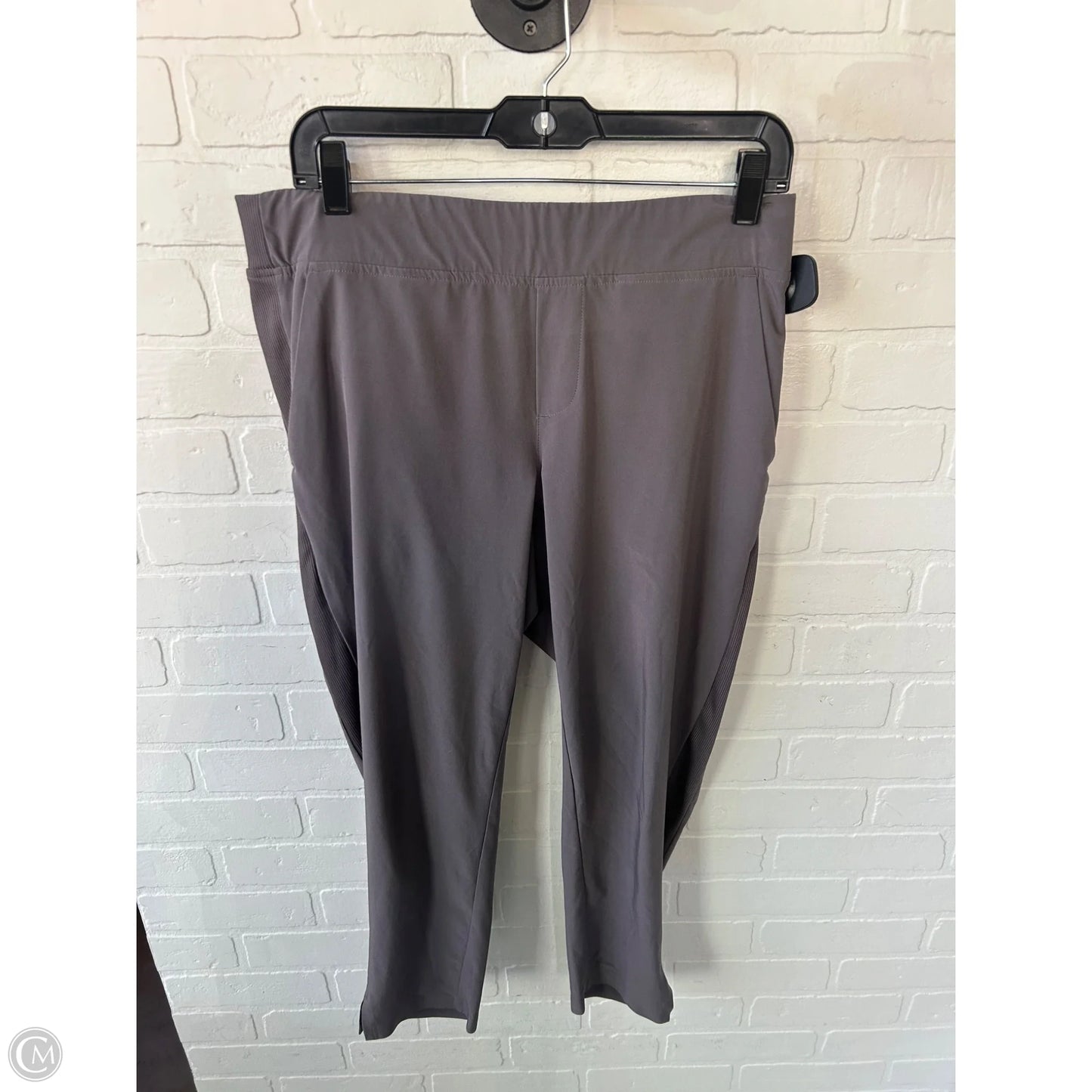 Athletic Pants By Athleta In Grey, Size: 10p