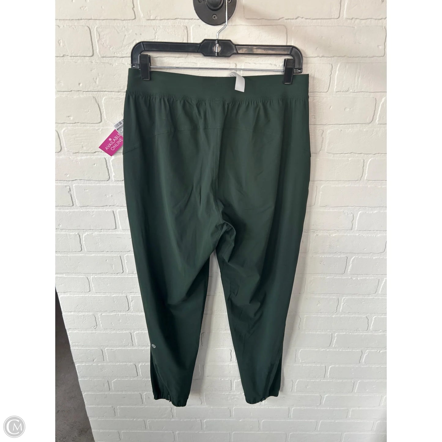 Athletic Pants By Lululemon In Green, Size: 8
