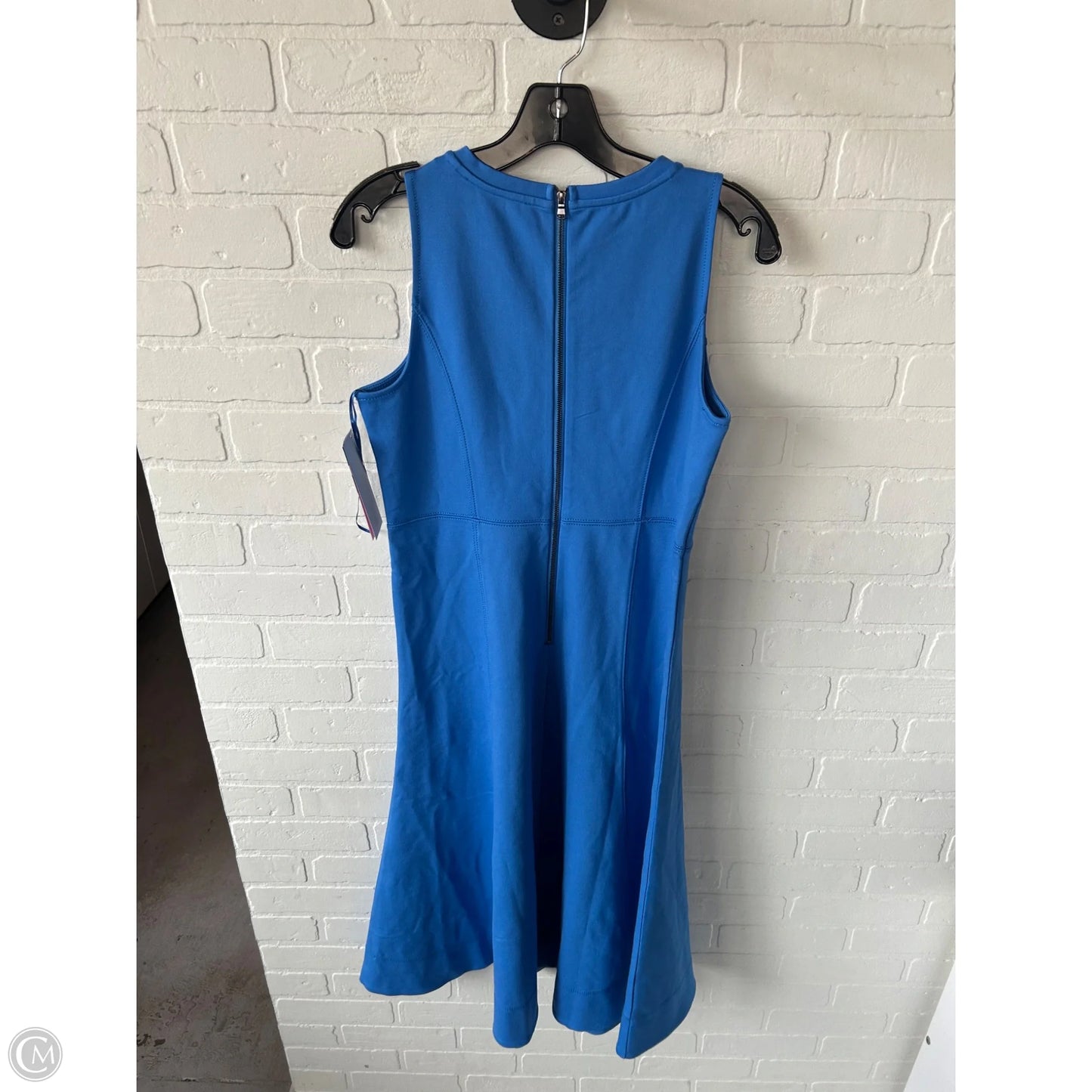 Dress Casual Midi By Loft In Blue, Size: Mp