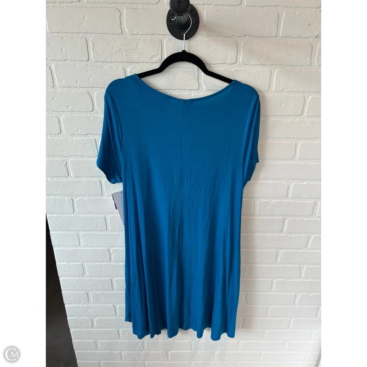 Dress Casual Short By Clothes Mentor In Blue, Size: L