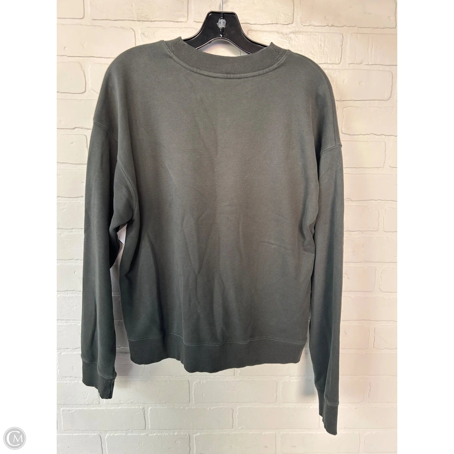 Athletic Sweatshirt Crewneck By Vuori In Green, Size: S