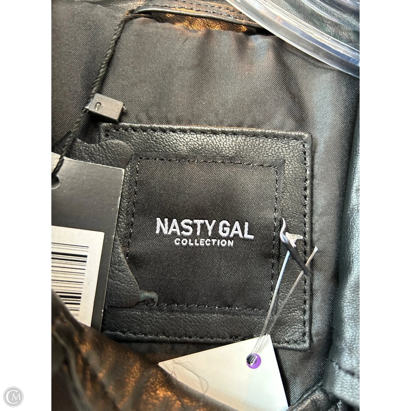 Jacket Moto By Nasty Gal In Black, Size: M