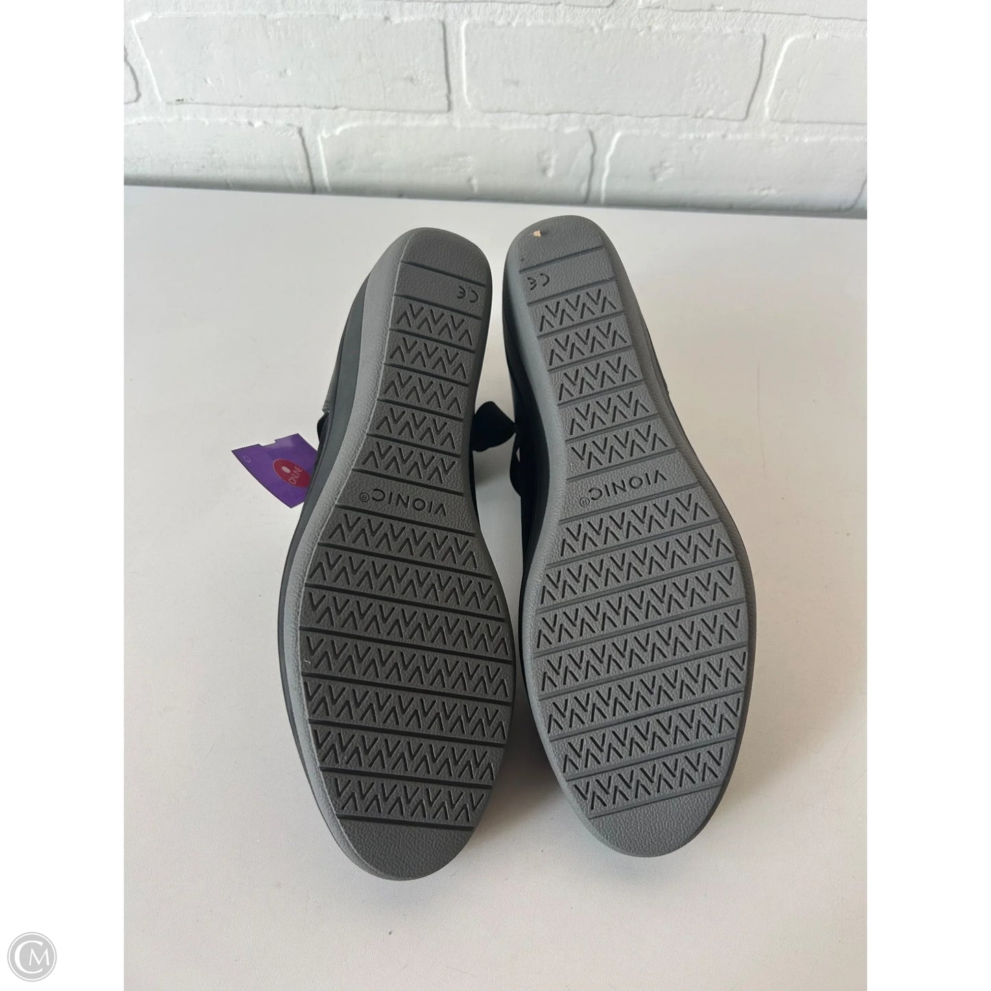 Shoes Heels Wedge By Vionic In Black, Size: 8.5