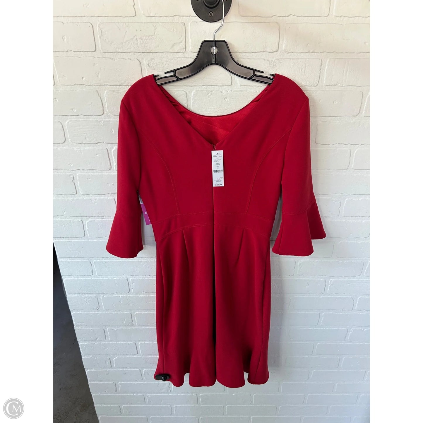 Dress Work By White House Black Market In Red, Size: Xs
