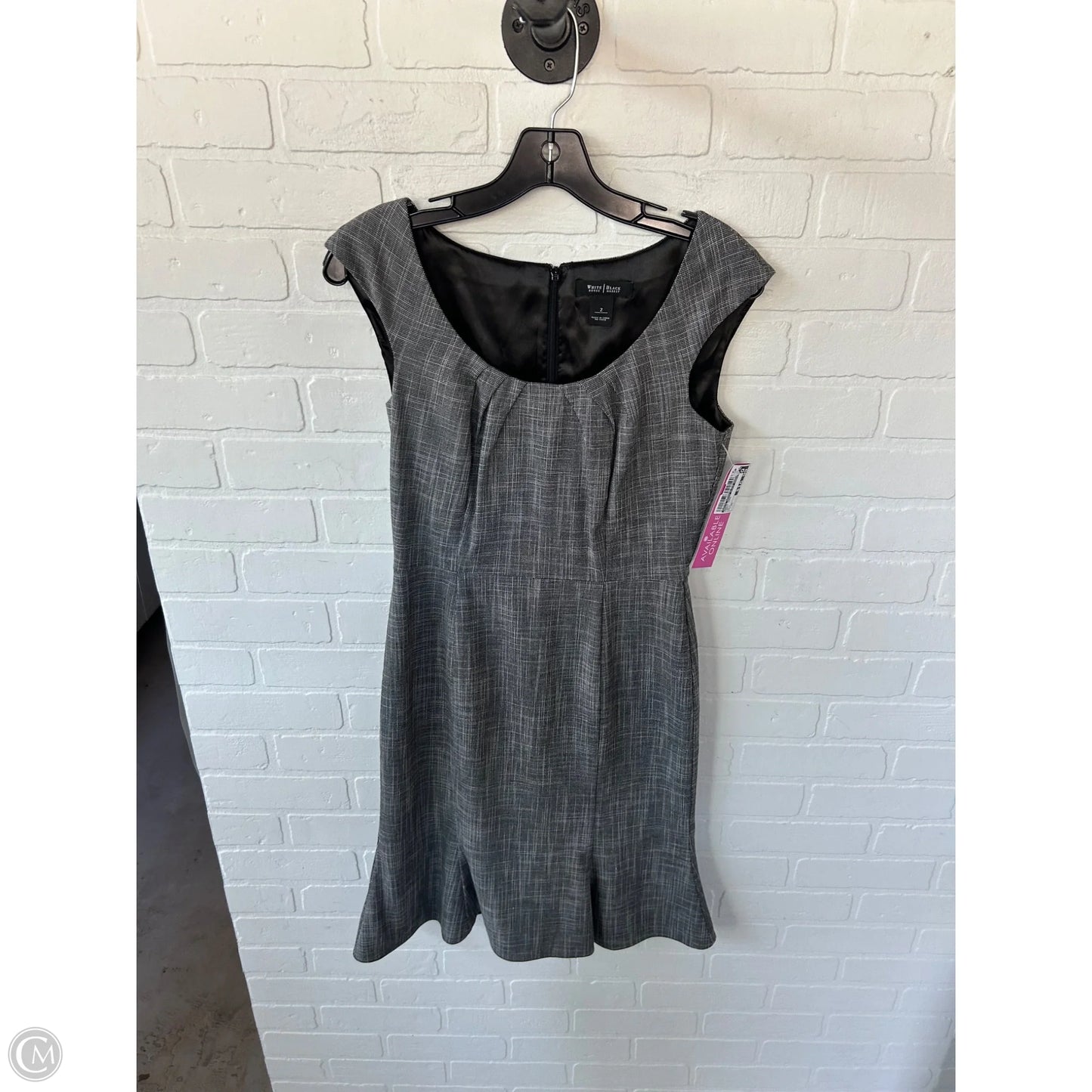 Dress Work By White House Black Market In Grey, Size: Xs