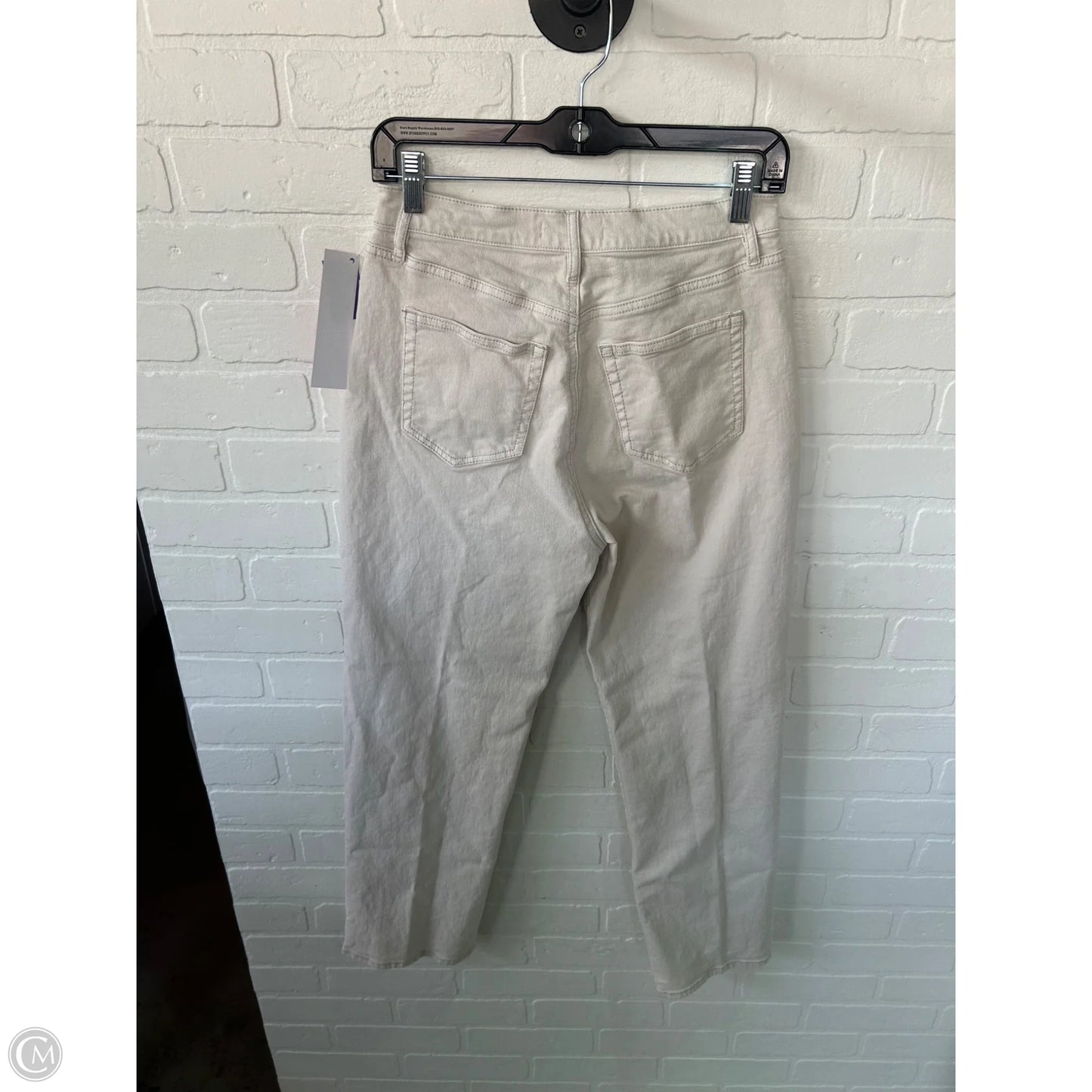Jeans Straight By Loft In Tan Denim, Size: 2