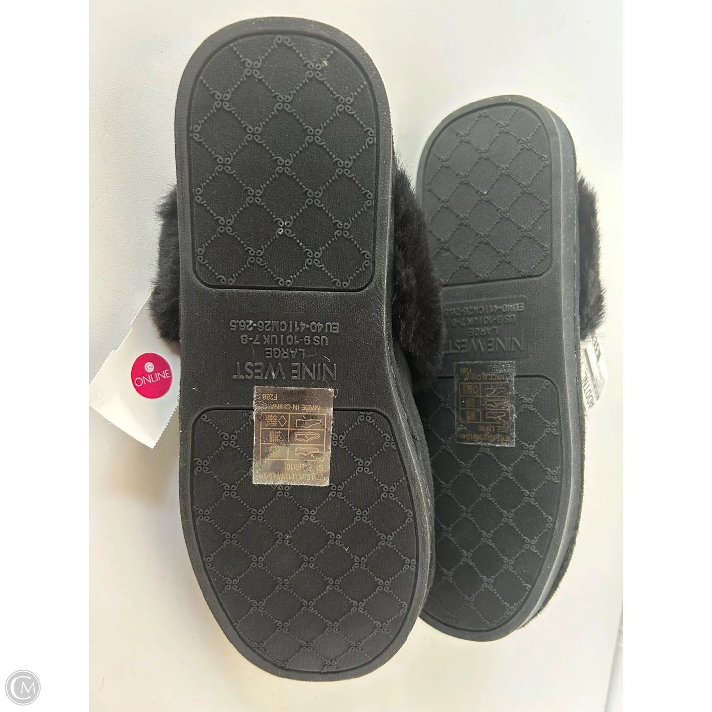 Slippers By Nine West In Black