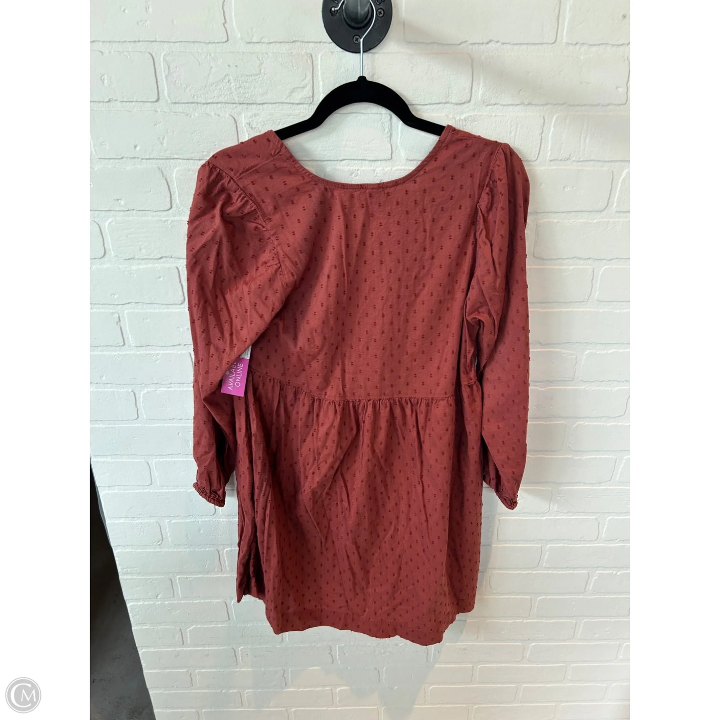 Dress Casual Short By Old Navy In Red, Size: S