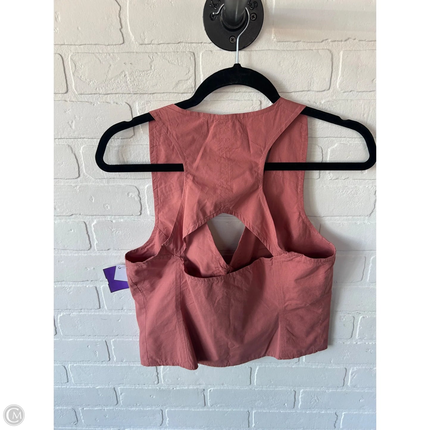 Top Sleeveless By Anthropologie In Pink, Size: S