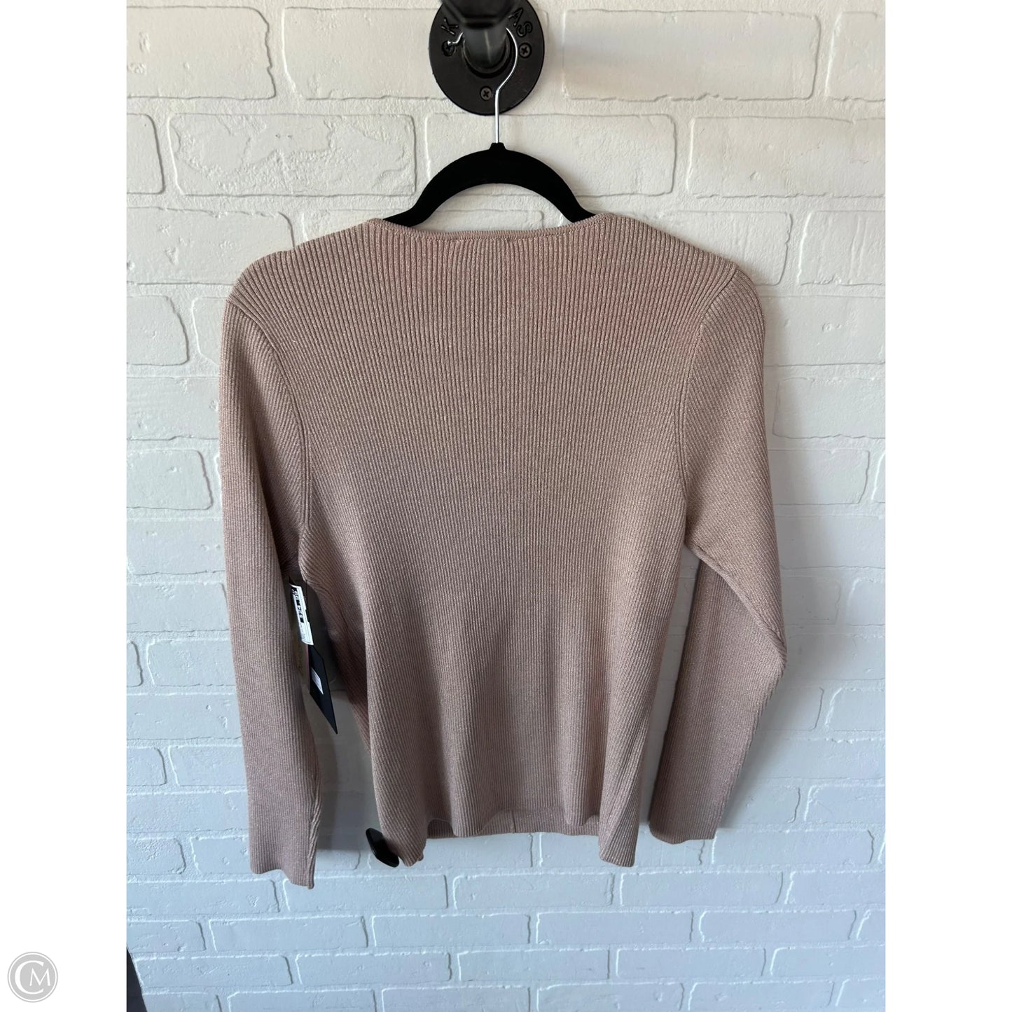 Sweater Designer By Halston In Pink, Size: L