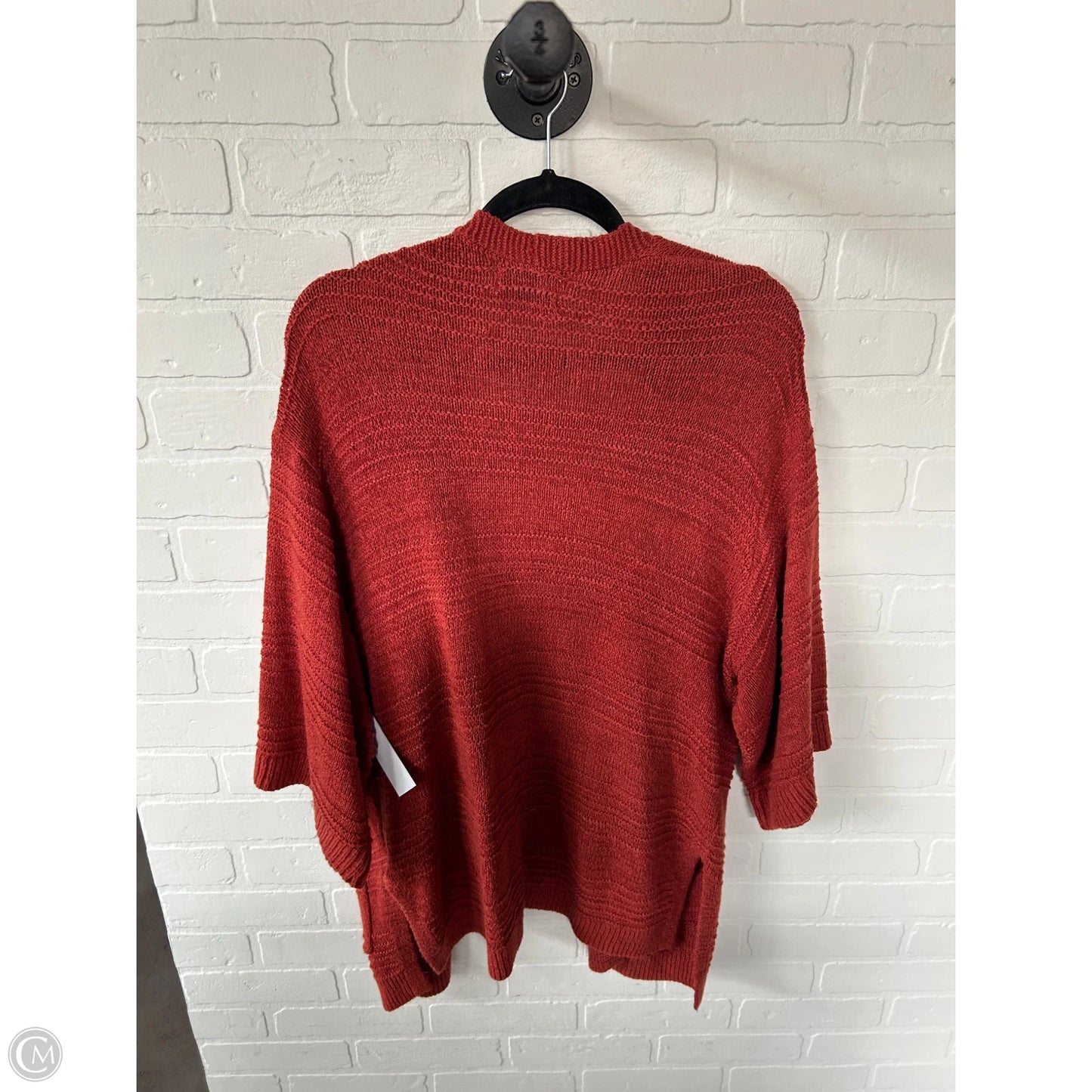 Sweater Cardigan By Old Navy In Red, Size: L