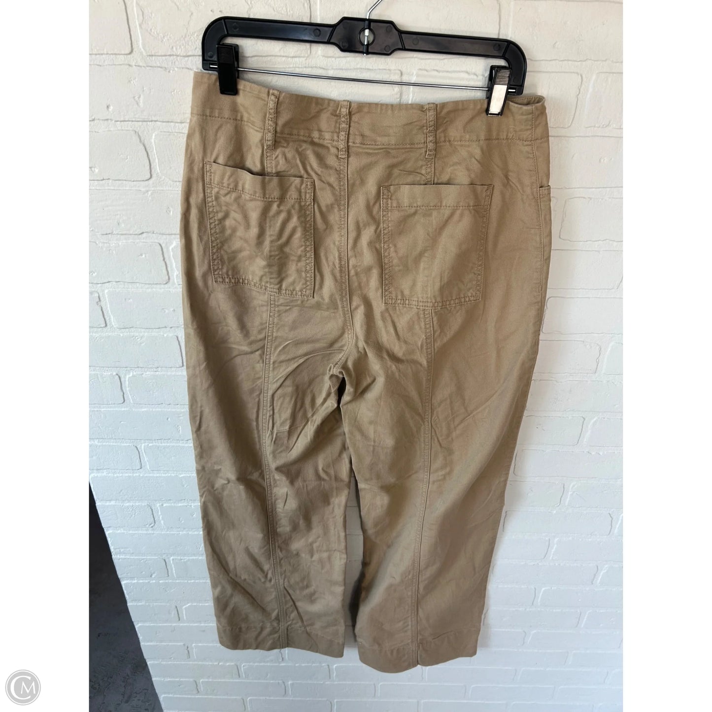 Pants Wide Leg By Loft In Tan, Size: 8