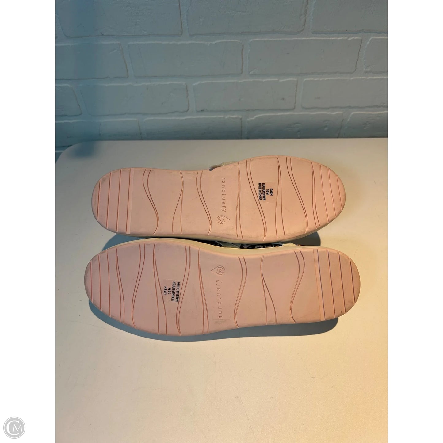 Shoes Sneakers By Sanctuary In Pink & White, Size: 10