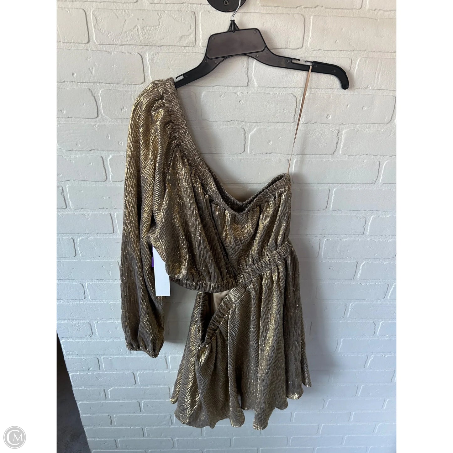 Dress Party Short By Vici In Gold, Size: L