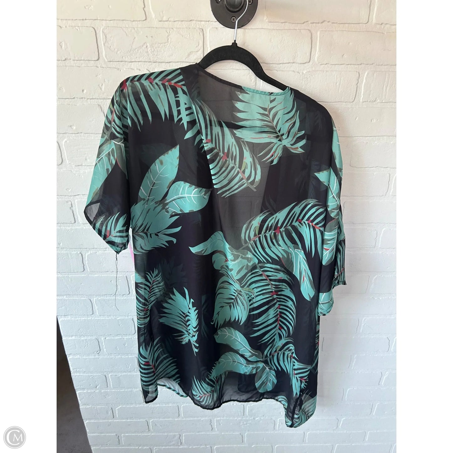 Kimono By Cme In Black & Green, Size: M
