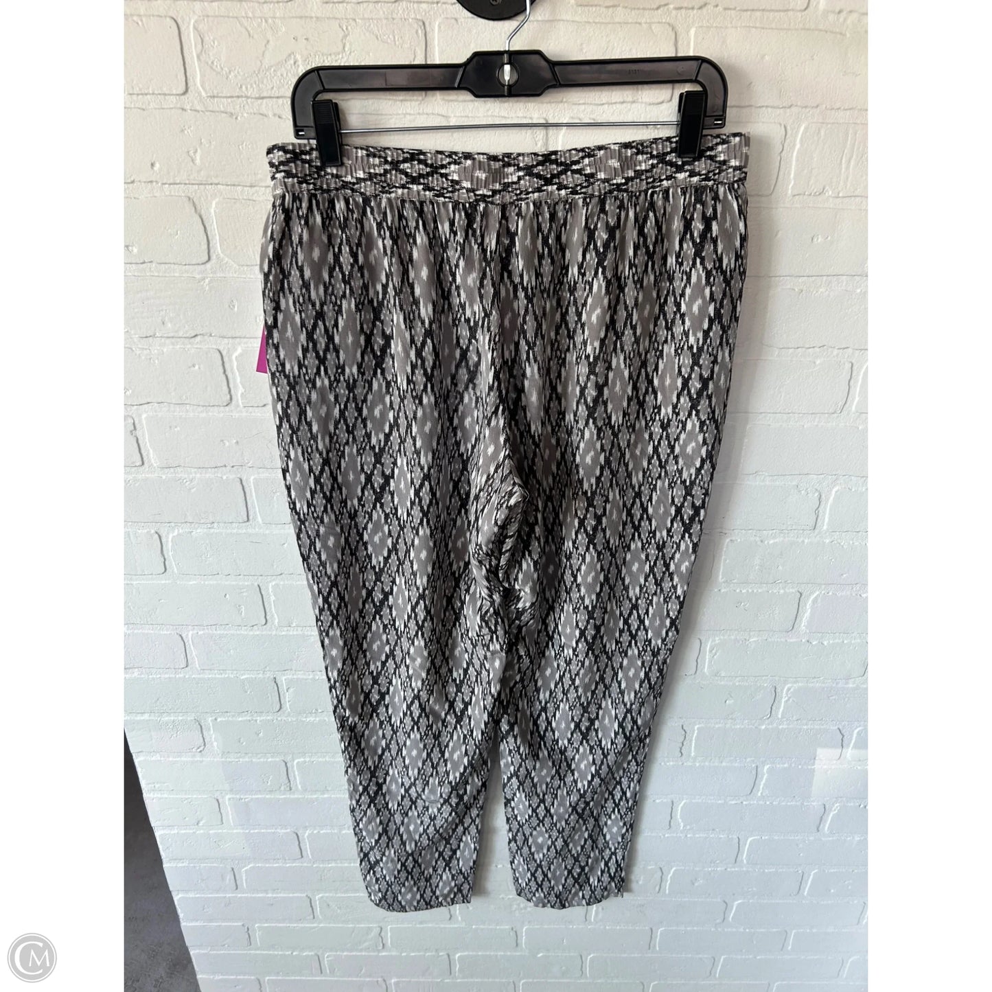 Pants Wide Leg By Joie In Black & Grey, Size: 8