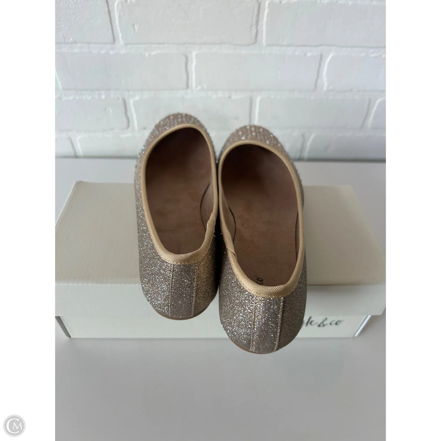 Shoes Flats By Style And Company In Gold, Size: 10