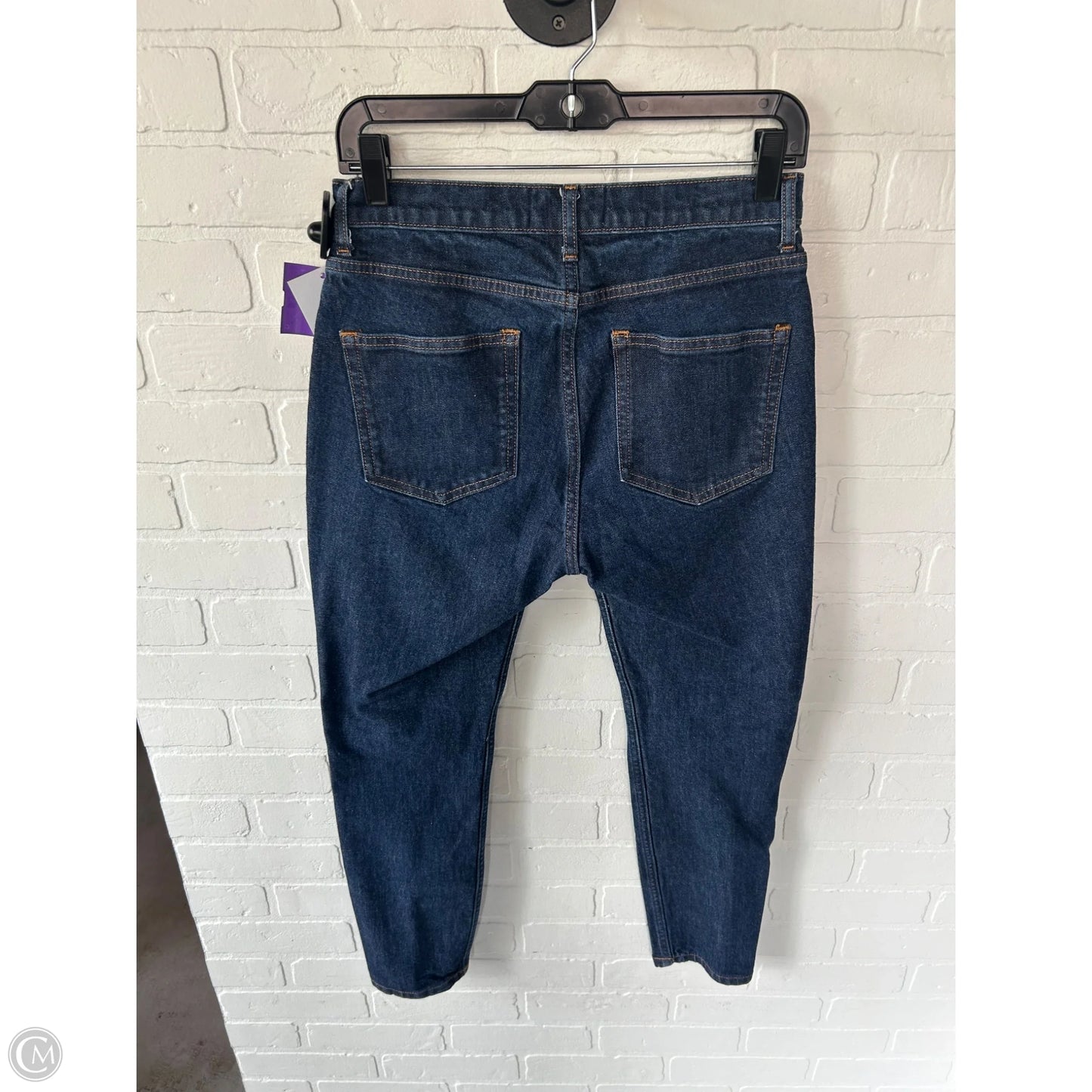 Jeans Straight By Everlane In Blue Denim, Size: 8