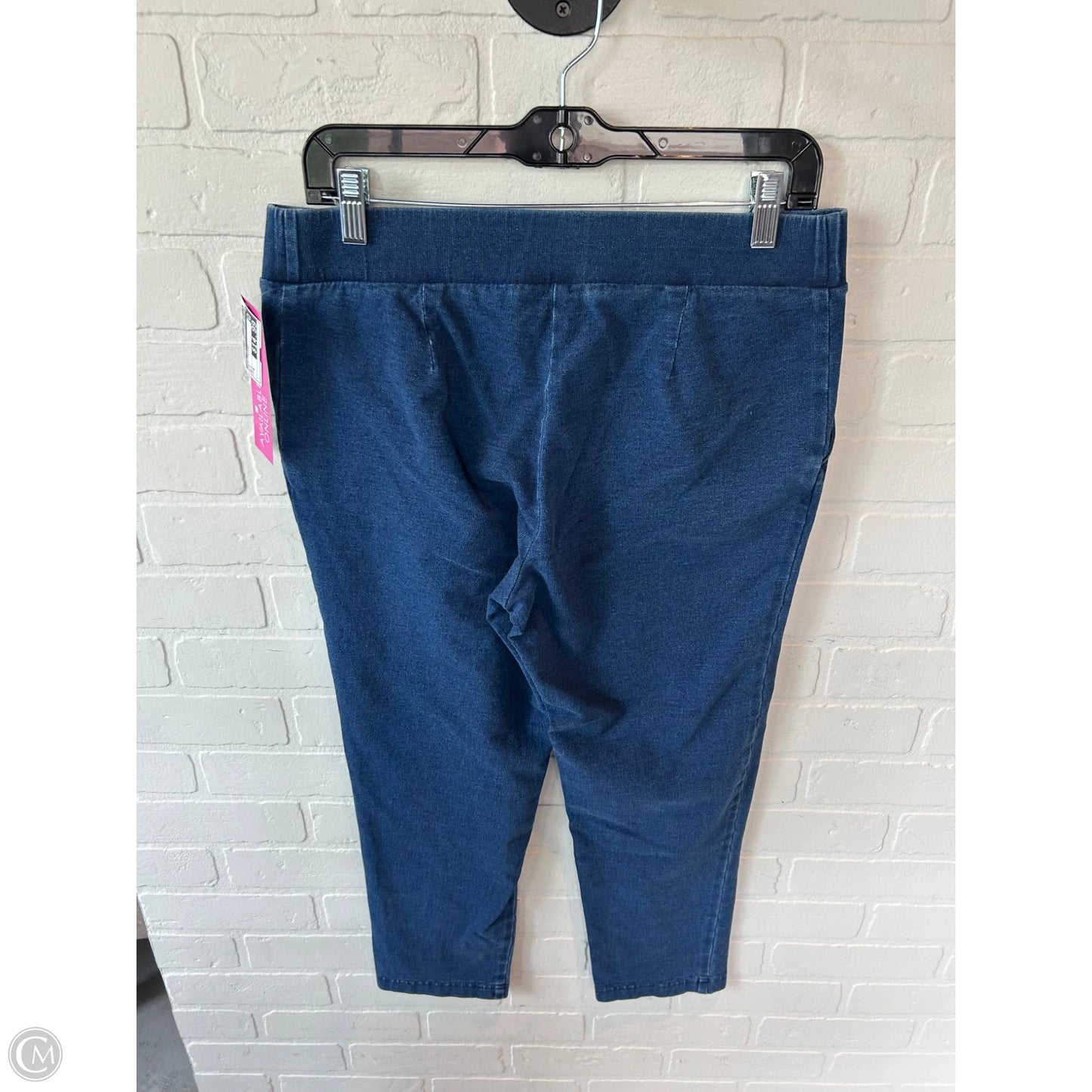 Pants Cropped By Pure Jill In Blue, Size: 4