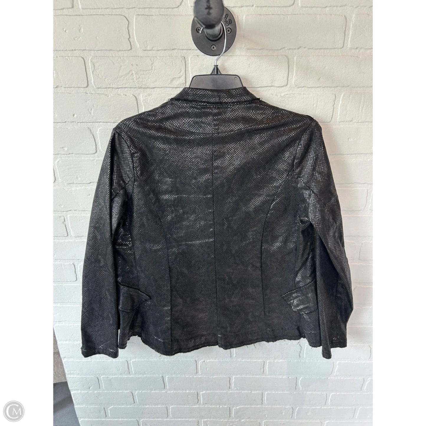 Blazer By Clothes Mentor In Black, Size: S