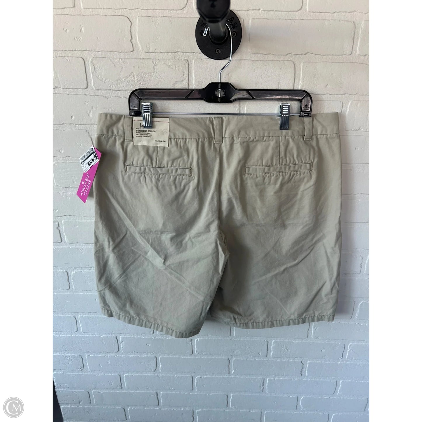 Shorts By Gap In Tan, Size: 14