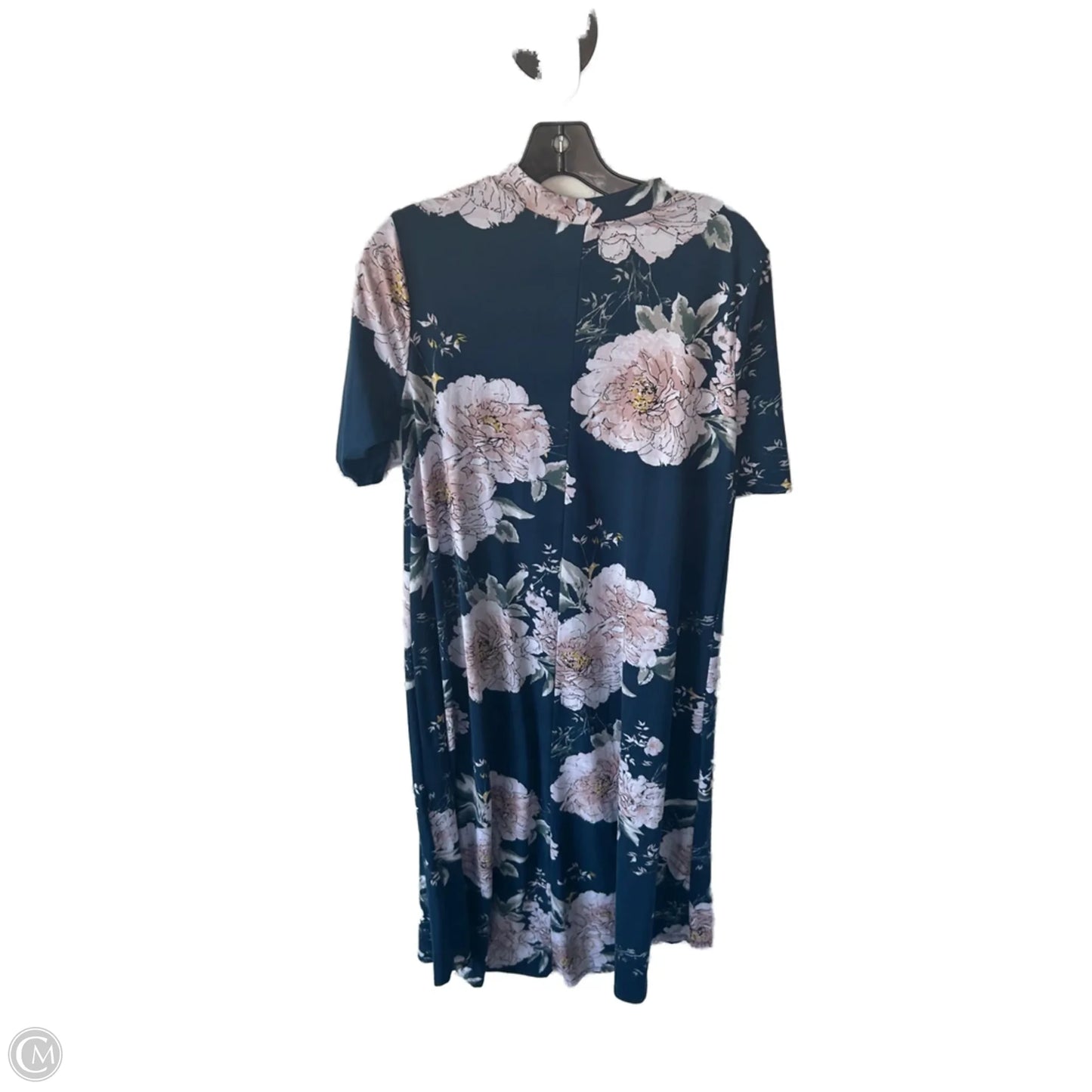 Dress Casual Maxi By Reborn J In Blue & Pink, Size: Xl